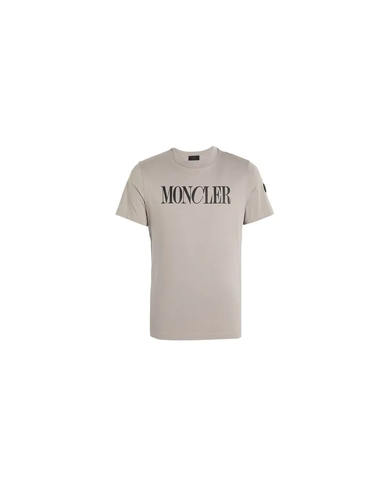Moncler MATT BLACK - TOPS - T-shirtsauf YOOX.COM Maulwurfsgrau