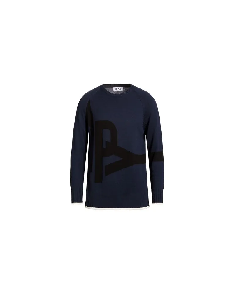 ICE PLAY STRICKWAREN - Pulloverauf YOOX.COM Marineblau