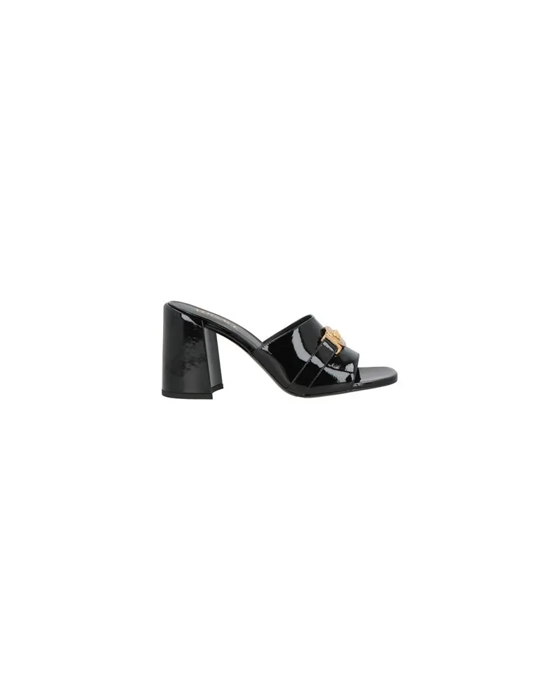 Versace SCHUHE - Sandalenauf YOOX.COM Schwarz
