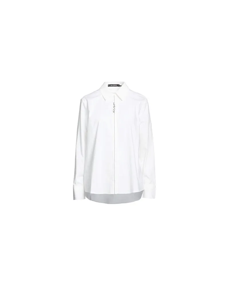 Karl Lagerfeld TOPS - Hemdenauf YOOX.COM Weiß