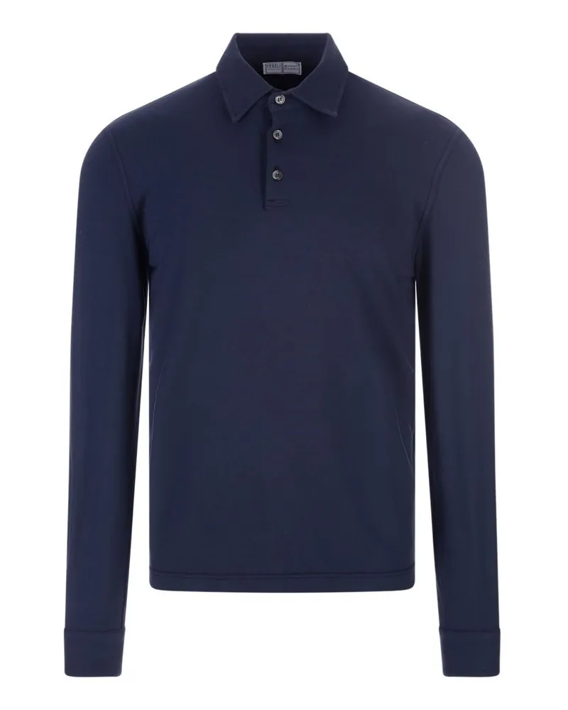 Fedeli Poloshirt Marineblau