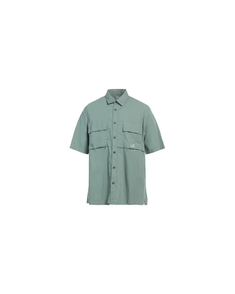 C.P. Company TOPS - Hemdenauf YOOX.COM Salbeigrün