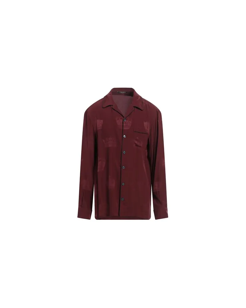 Dolce & Gabbana TOPS - Hemdenauf YOOX.COM Bordeaux