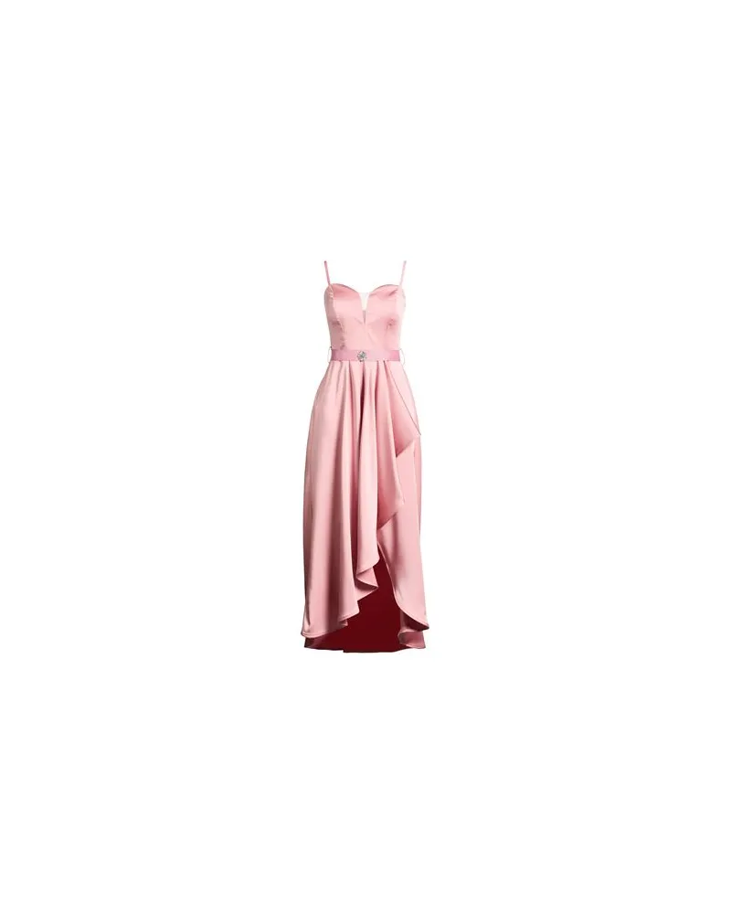 Rinascimento KLEIDER - Maxi-Kleiderauf YOOX.COM Rosa