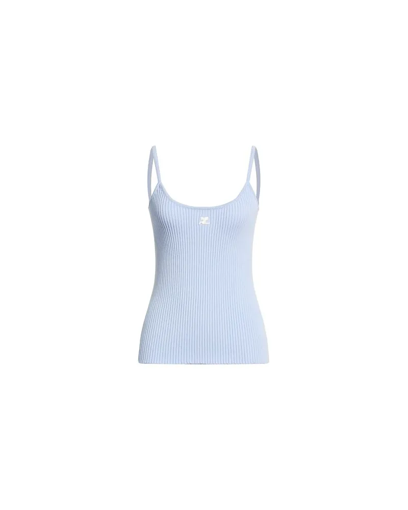 Courrèges TOPS - Topsauf YOOX.COM Himmelblau