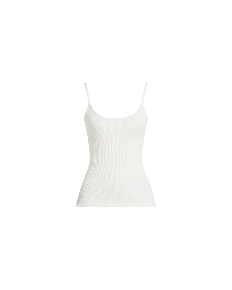 Courrèges TOPS - Topsauf YOOX.COM Weiß