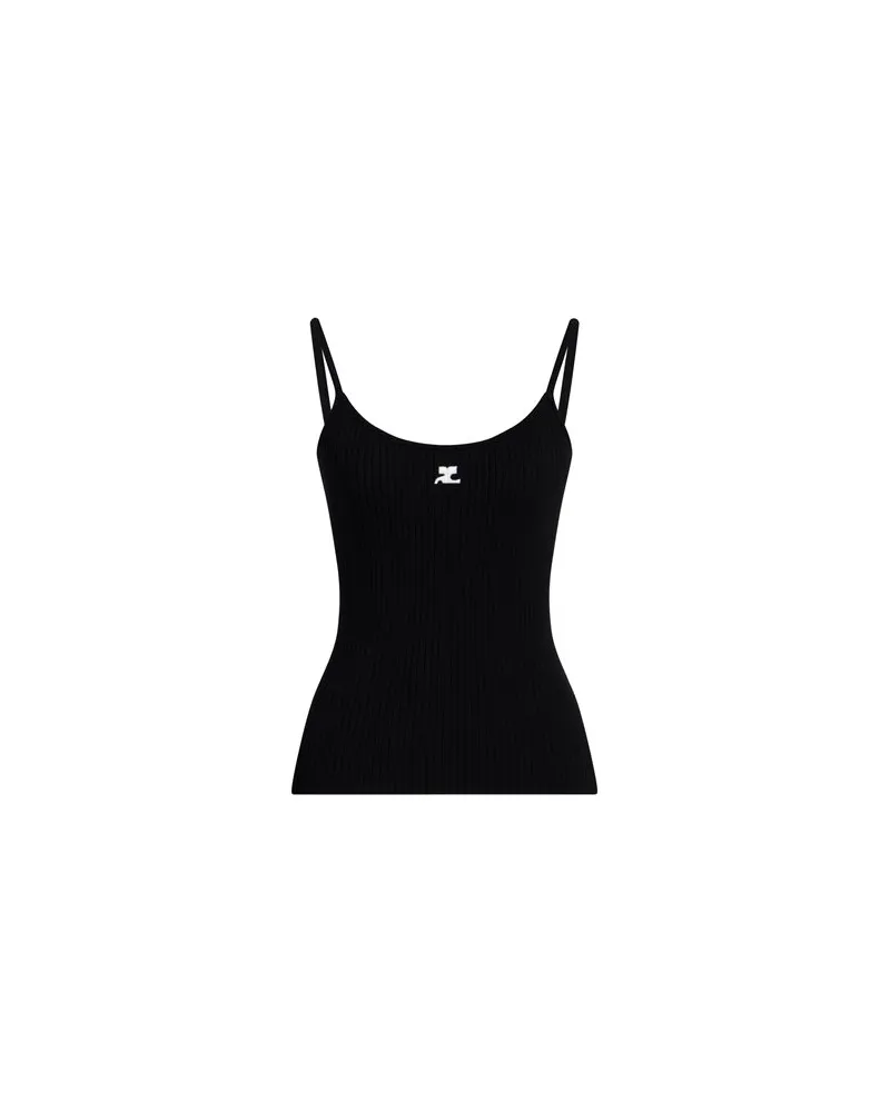 Courrèges TOPS - Topsauf YOOX.COM Schwarz