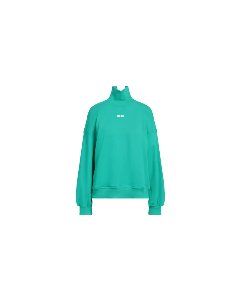 MSGM TOPS - Sweatshirtsauf YOOX.COM Grün