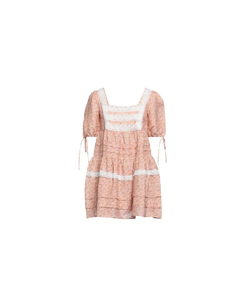 Maje KLEIDER - Mini-Kleiderauf YOOX.COM Antikrosa