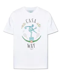 Casablanca Paris T-shirts Weiß