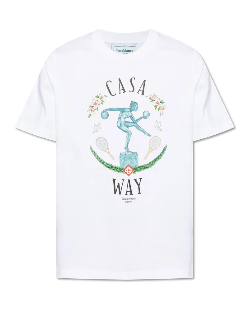 Casablanca Paris T-shirts Weiß