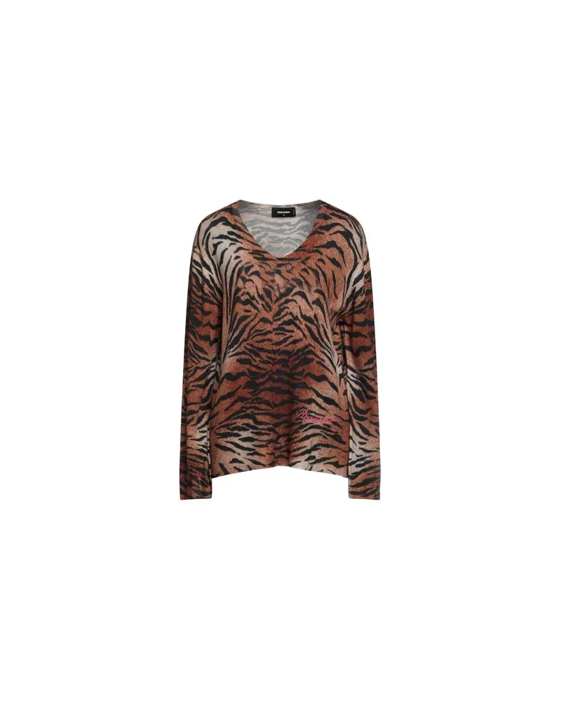 Dsquared2 STRICKWAREN - Pulloverauf YOOX.COM Rostrot