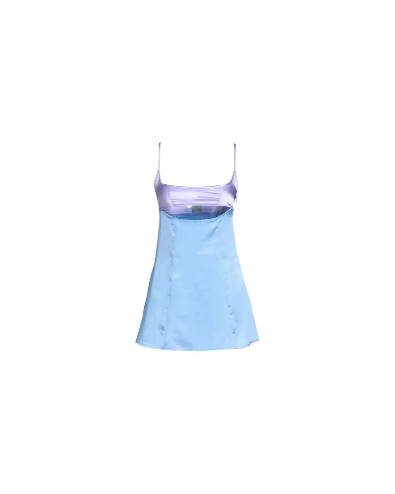 Not After Ten KLEIDER - Mini-Kleiderauf YOOX.COM Himmelblau
