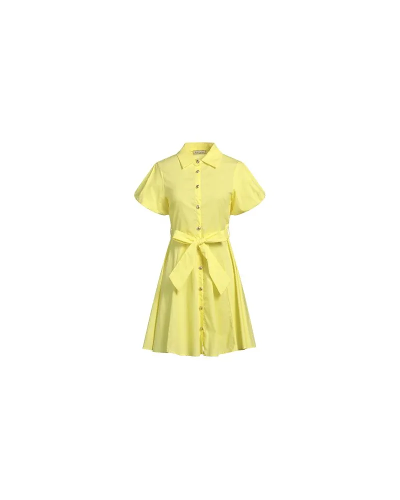 YES ZEE by Essenza KLEIDER - Mini-Kleiderauf YOOX.COM Gelb