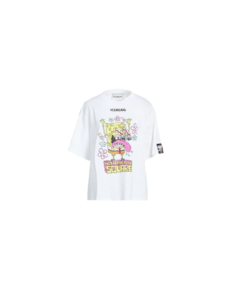 Iceberg T-SHIRT  - TOPS - T-shirtsauf YOOX.COM Weiß