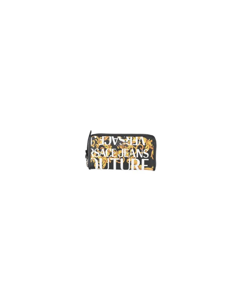 Versace Jeans Kleinlederwaren - Brieftaschenauf YOOX.COM Schwarz