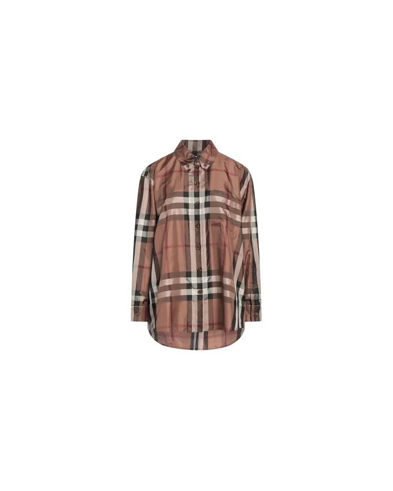 Burberry TOPS - Hemdenauf YOOX.COM Braun