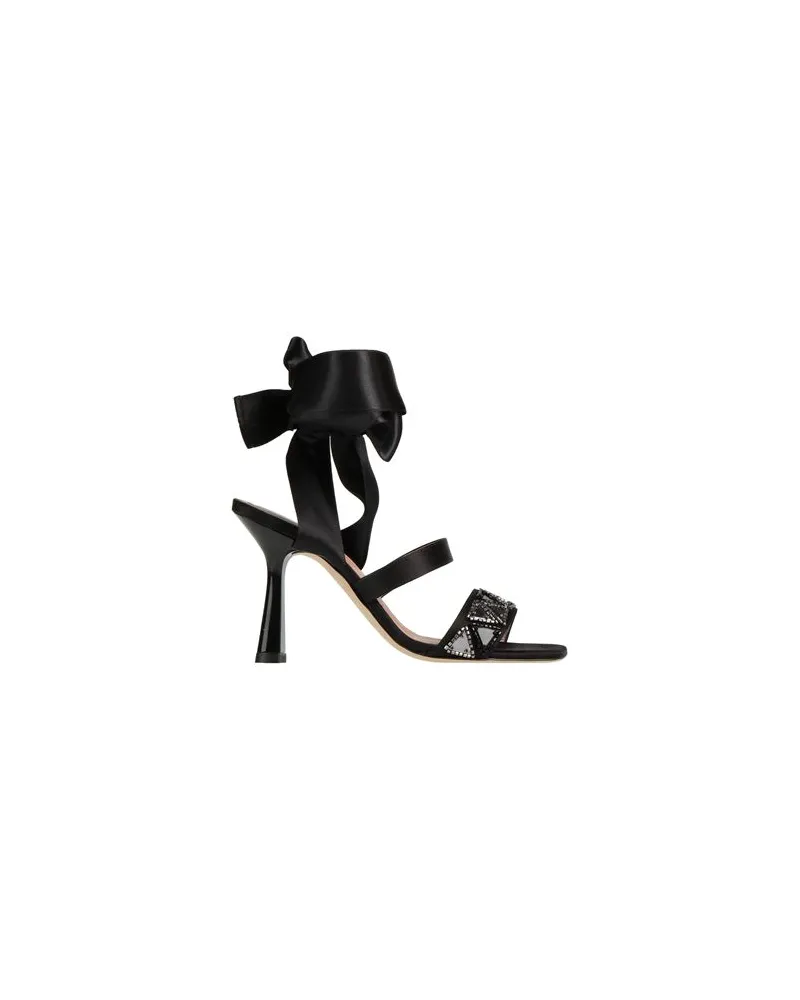 Alberta Ferretti SCHUHE - Sandalenauf YOOX.COM Schwarz