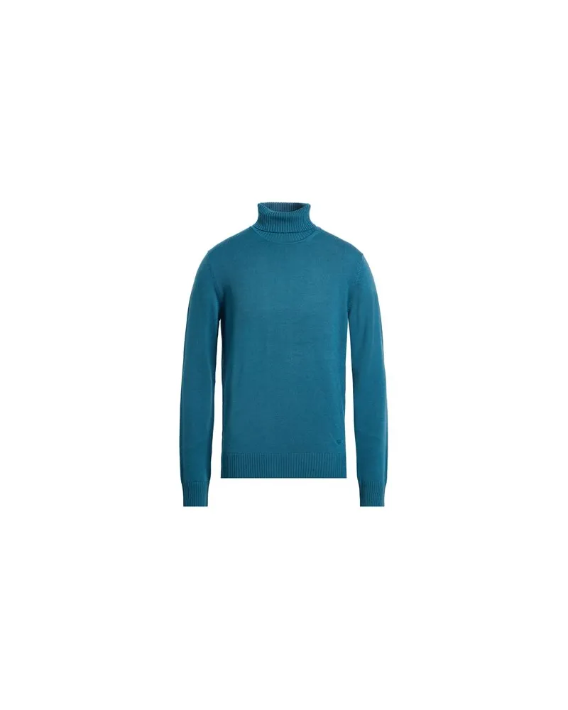 Emporio Armani STRICKWAREN - Rollkragenpulloverauf YOOX.COM Aquamarin