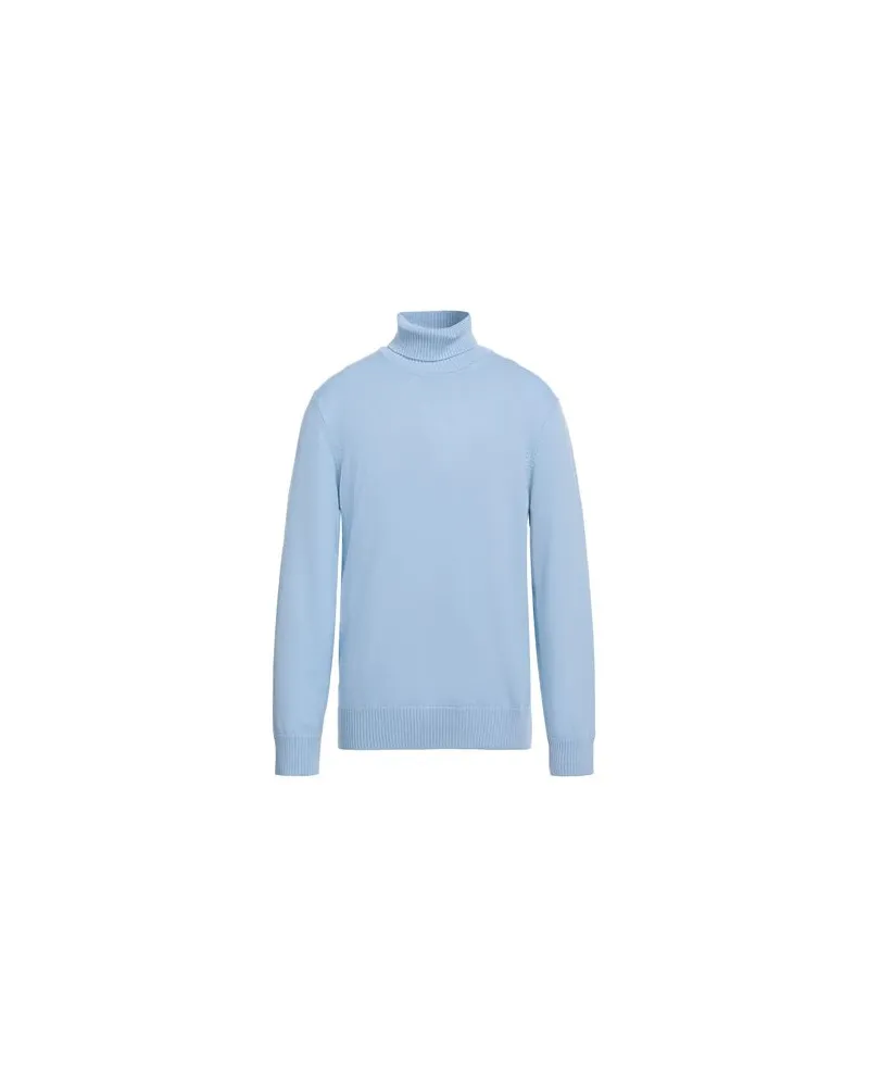 Emporio Armani STRICKWAREN - Rollkragenpulloverauf YOOX.COM Himmelblau
