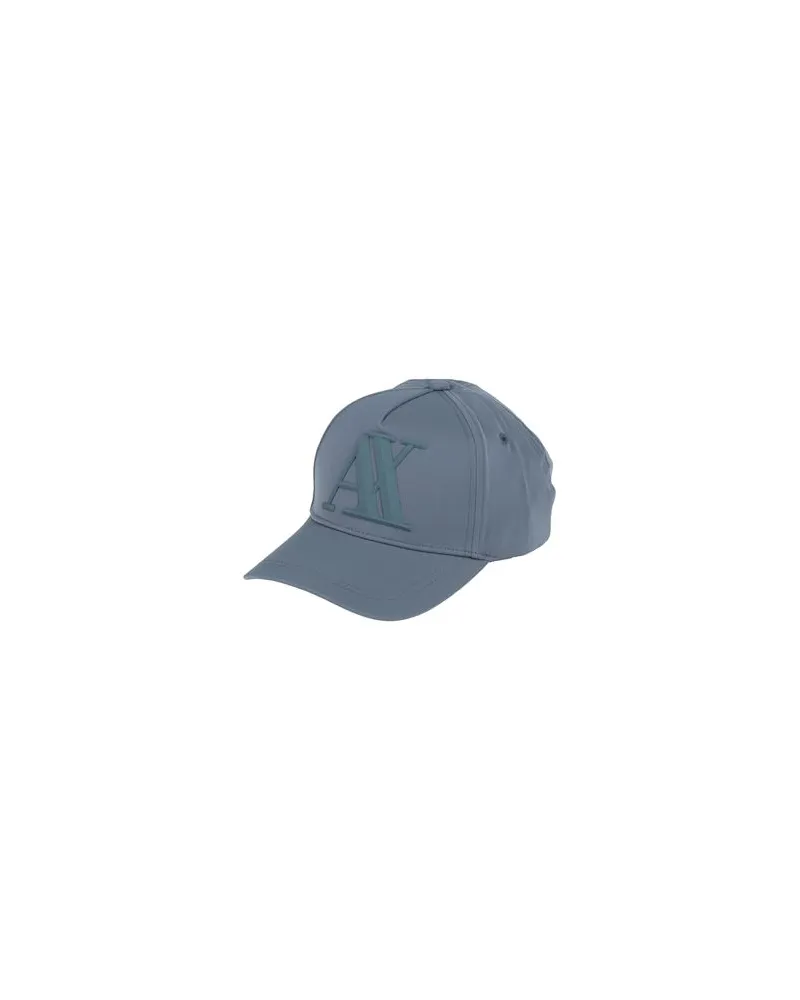 Armani Exchange ACCESSOIRES - Mützen & Hüteauf YOOX.COM Taubenblau
