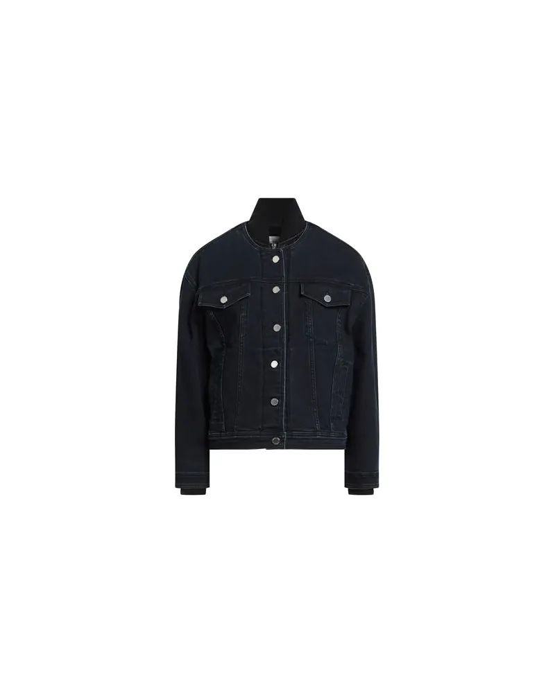 Alberta Ferretti JACKEN & MÄNTEL - Jeansjacken/Mäntelauf YOOX.COM Blau