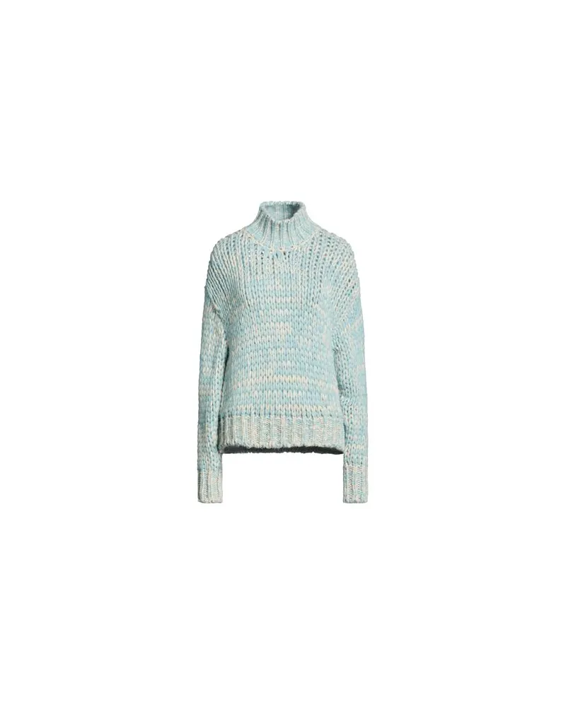 Roberto Collina STRICKWAREN - Rollkragenpulloverauf YOOX.COM Himmelblau