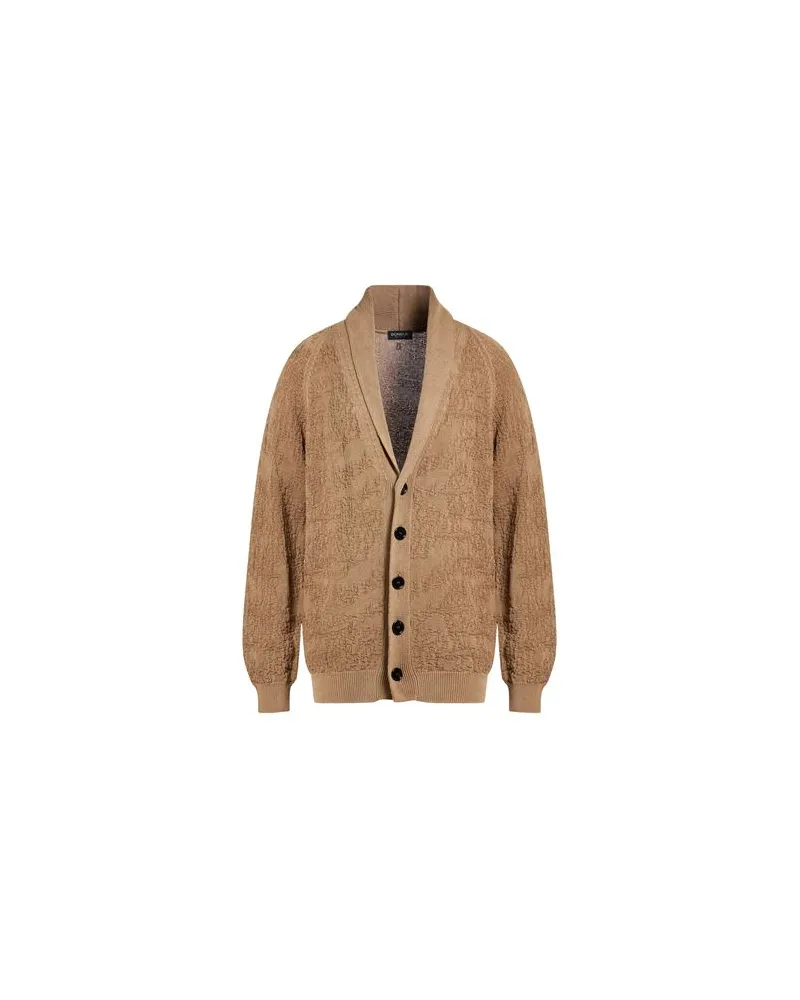 Dondup STRICKWAREN - Strickjackenauf YOOX.COM Kamel