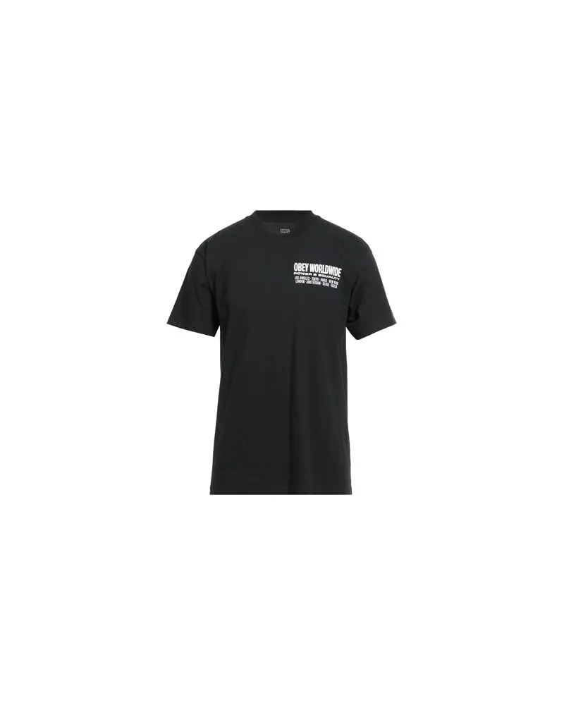 Obey TOPS - T-shirtsauf YOOX.COM Schwarz
