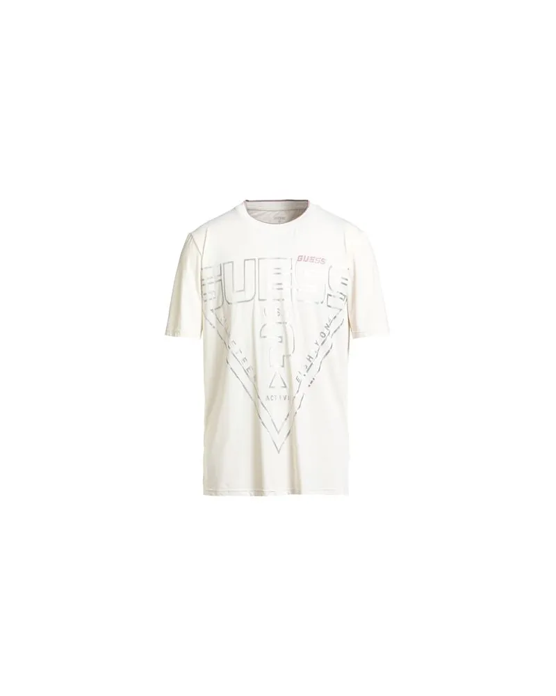 Guess TOPS - T-shirtsauf YOOX.COM Elfenbein
