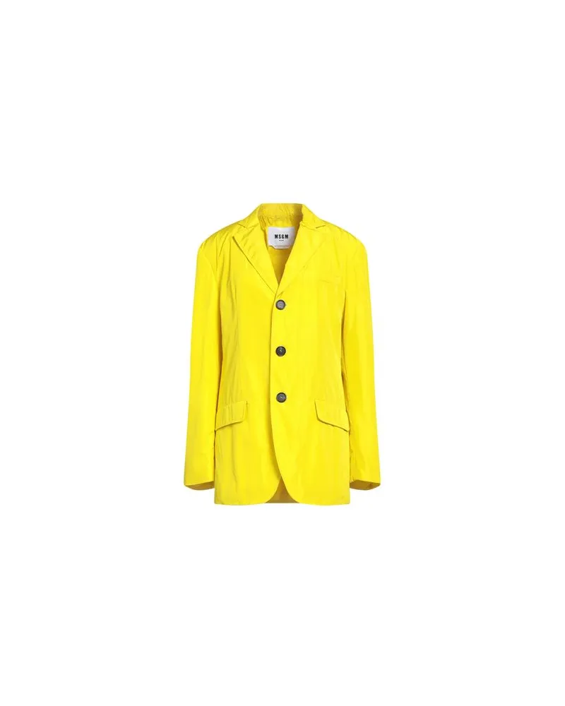 MSGM ANZÜGE und CO-ORDS - Blazersauf YOOX.COM Gelb