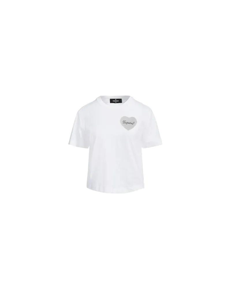 Dsquared2 TOPS - T-shirtsauf YOOX.COM Weiß