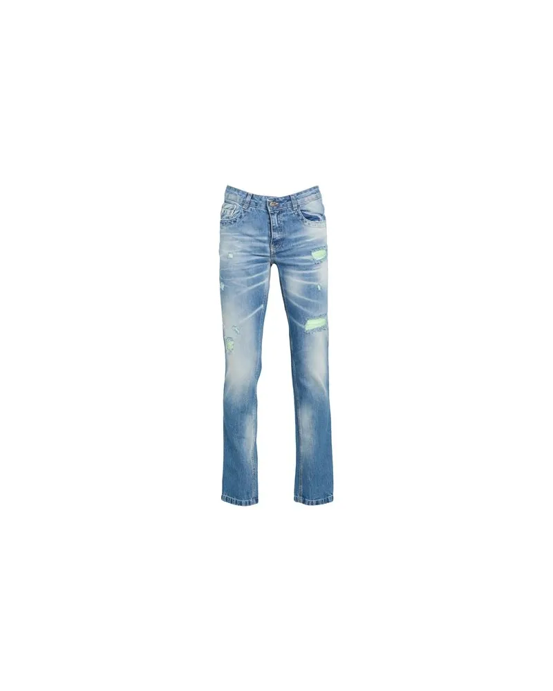 Bikkembergs HOSEN & RÖCKE - Jeanshosenauf YOOX.COM Blau