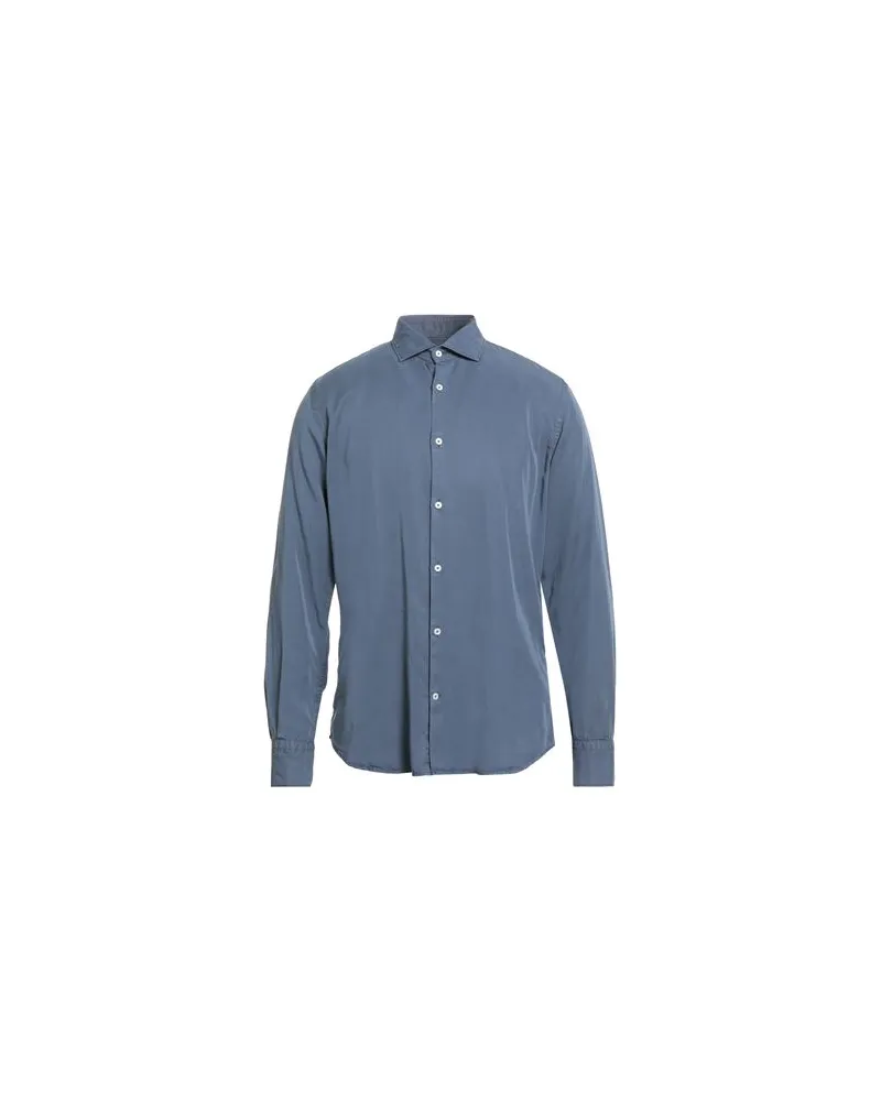Brooksfield TOPS - Hemdenauf YOOX.COM Taubenblau