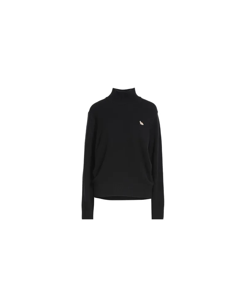 Kitsuné STRICKWAREN - Rollkragenpulloverauf YOOX.COM Schwarz
