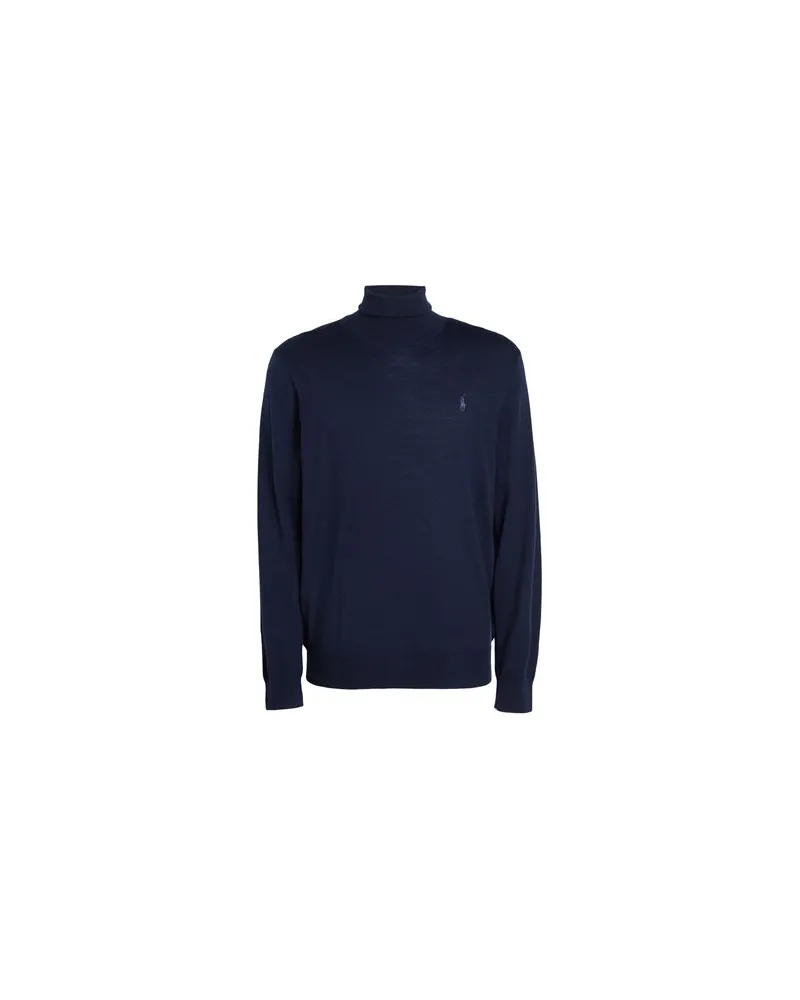 Ralph Lauren STRICKWAREN - Rollkragenpulloverauf YOOX.COM Marineblau