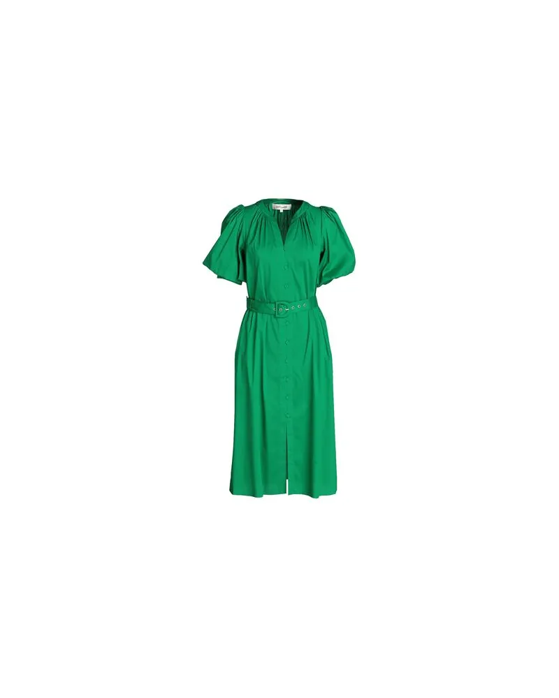 Diane von Furstenberg KLEIDER - Midi-Kleiderauf YOOX.COM Grün