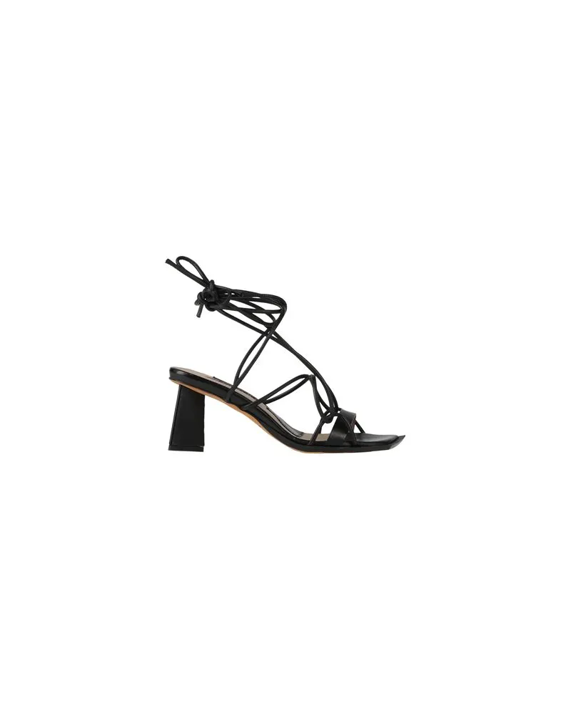 MALLONI SCHUHE - Sandalenauf YOOX.COM Schwarz