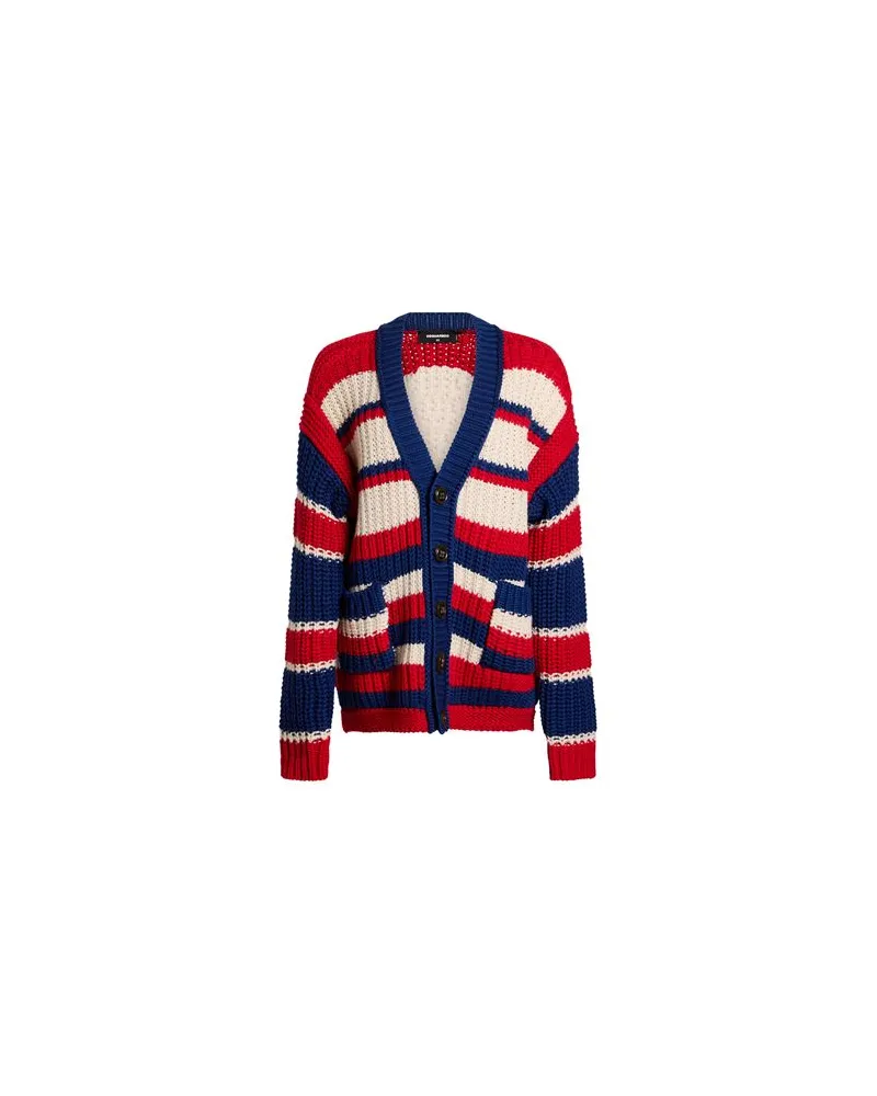 Dsquared2 STRICKWAREN - Strickjackenauf YOOX.COM Rot