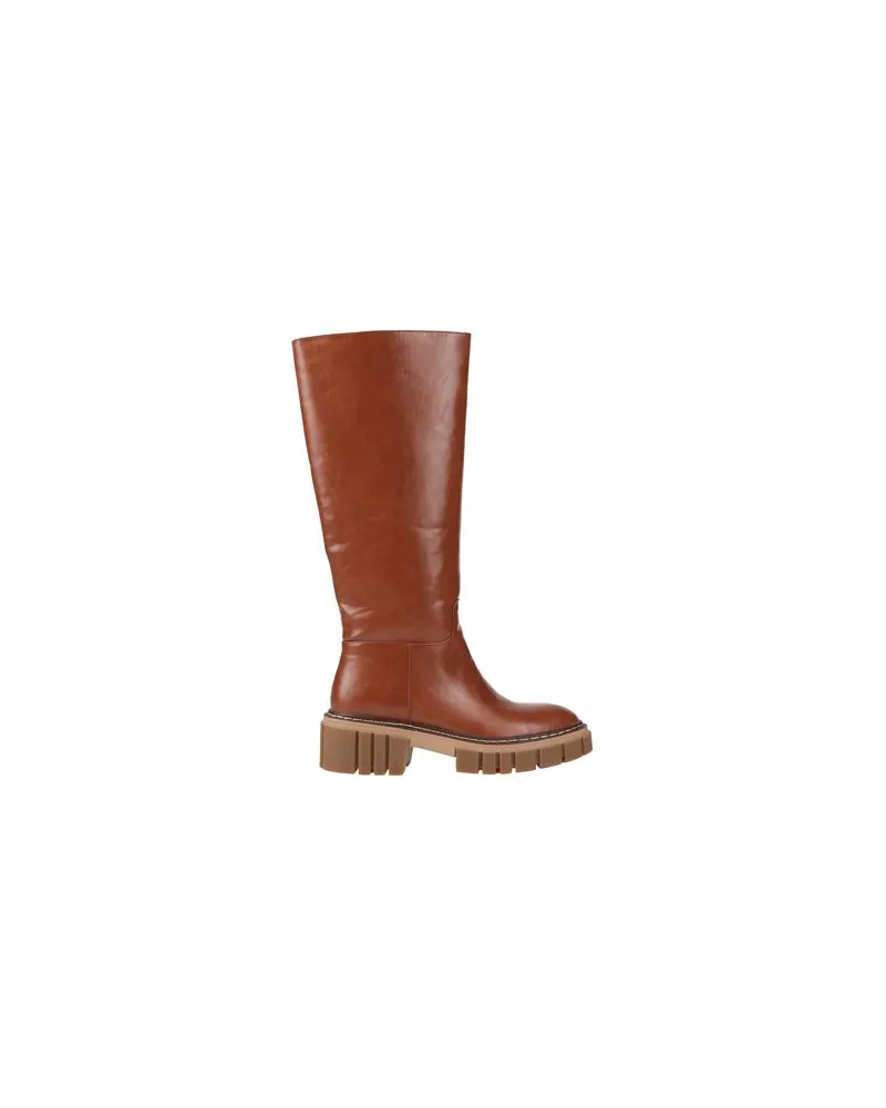 Jijil SCHUHE - Stiefelauf YOOX.COM Lederfarben