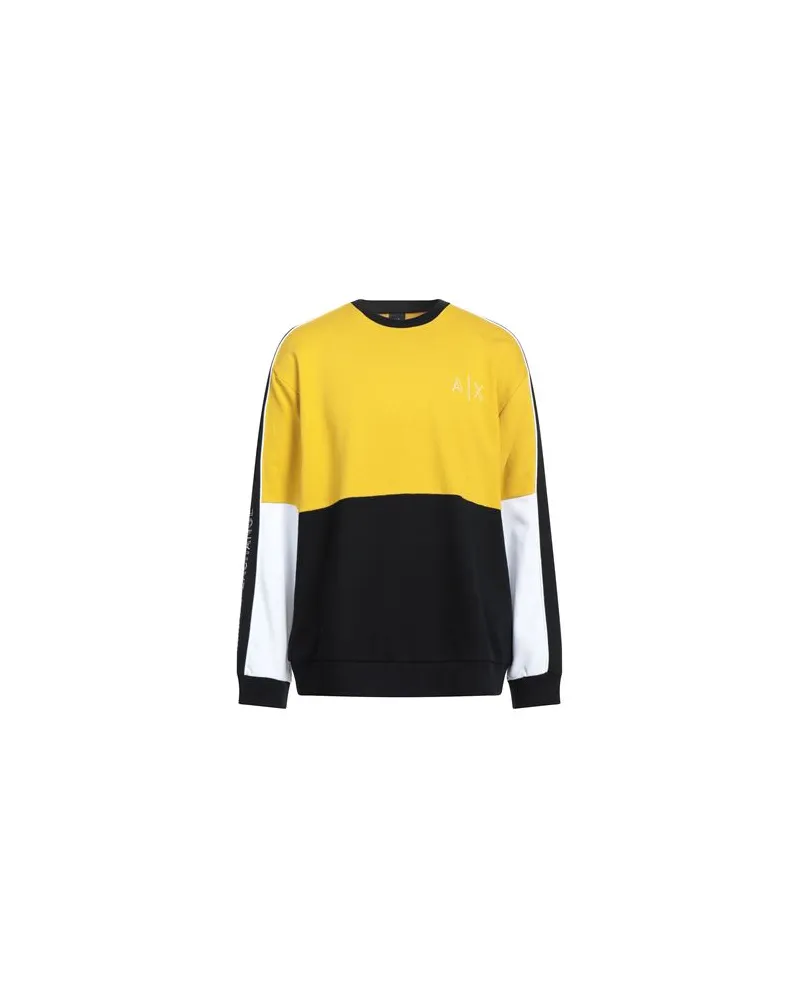 Armani Exchange TOPS - Sweatshirtsauf YOOX.COM Ringelblume