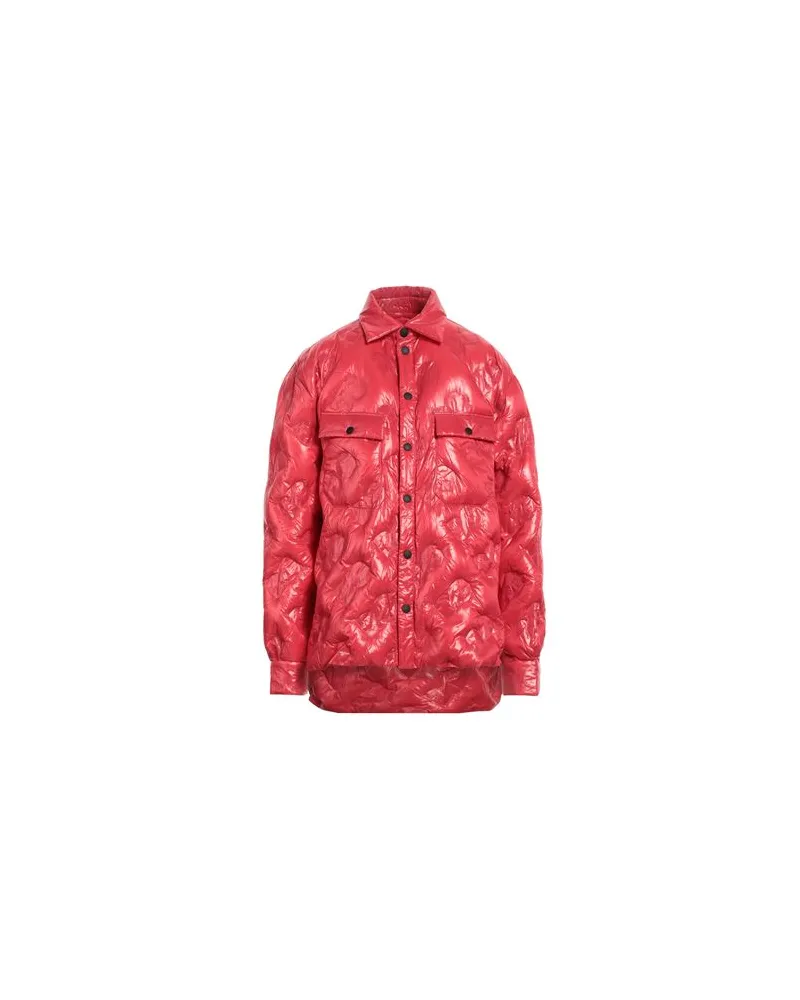 Dolce & Gabbana JACKEN & MÄNTEL - Pufferjacken & Daunenjackenauf YOOX.COM Rot