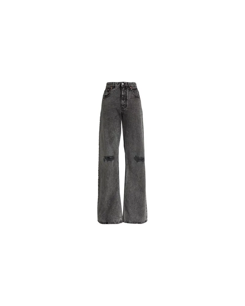 Maison Margiela HOSEN & RÖCKE - Jeanshosenauf YOOX.COM Schwarz