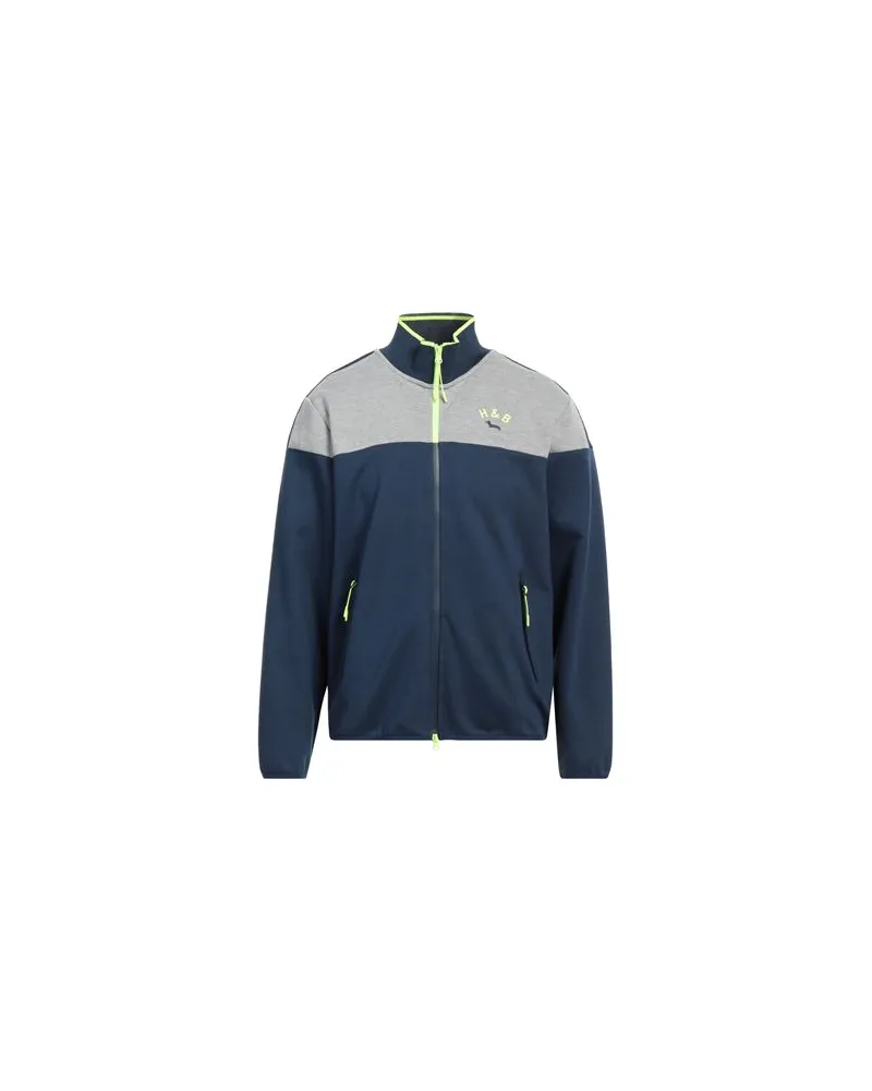 Harmont & Blaine TOPS - Sweatshirtsauf YOOX.COM Marineblau