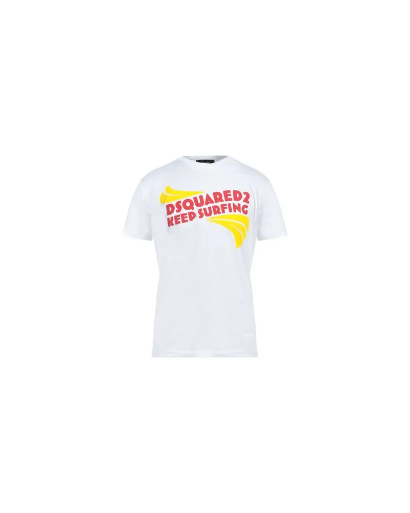 Dsquared2 TOPS - T-shirtsauf YOOX.COM Weiß