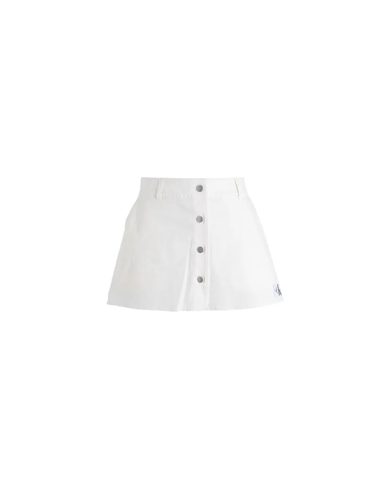 Calvin Klein HOSEN & RÖCKE - Miniröckeauf YOOX.COM Elfenbein