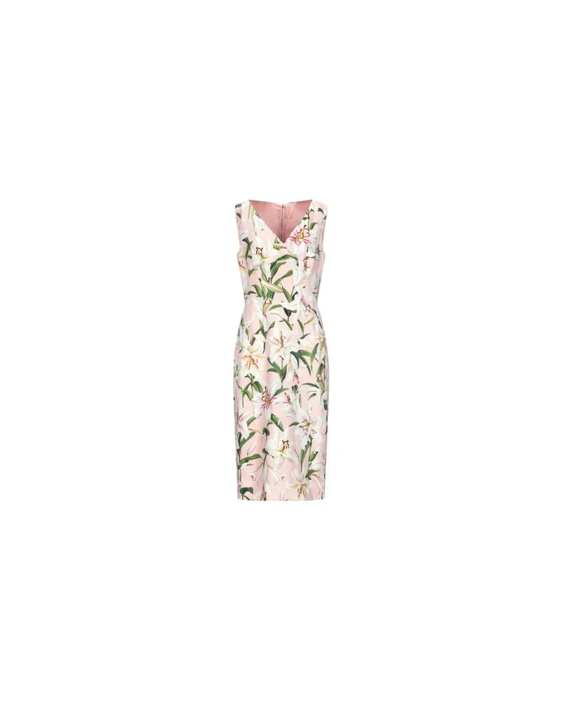 Dolce & Gabbana KLEIDER - Midi-Kleiderauf YOOX.COM Rosa