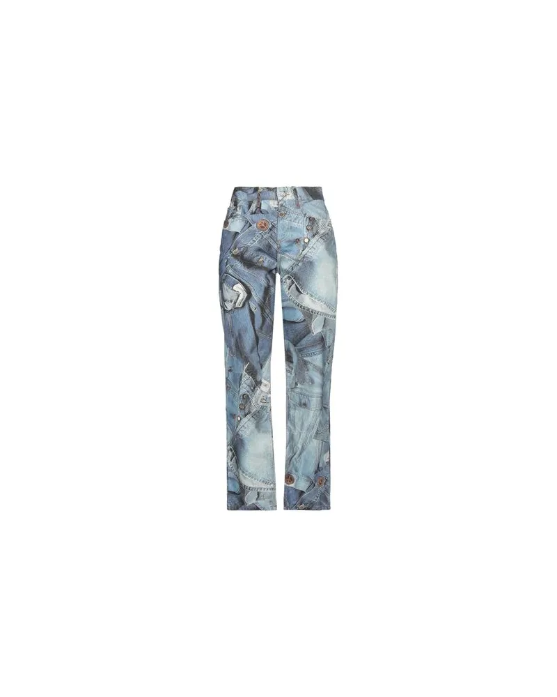 Moschino HOSEN & RÖCKE - Jeanshosenauf YOOX.COM Blau