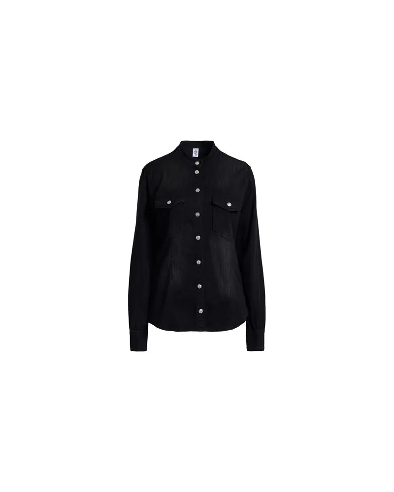 Liu Jo TOPS - Jeanshemdenauf YOOX.COM Schwarz