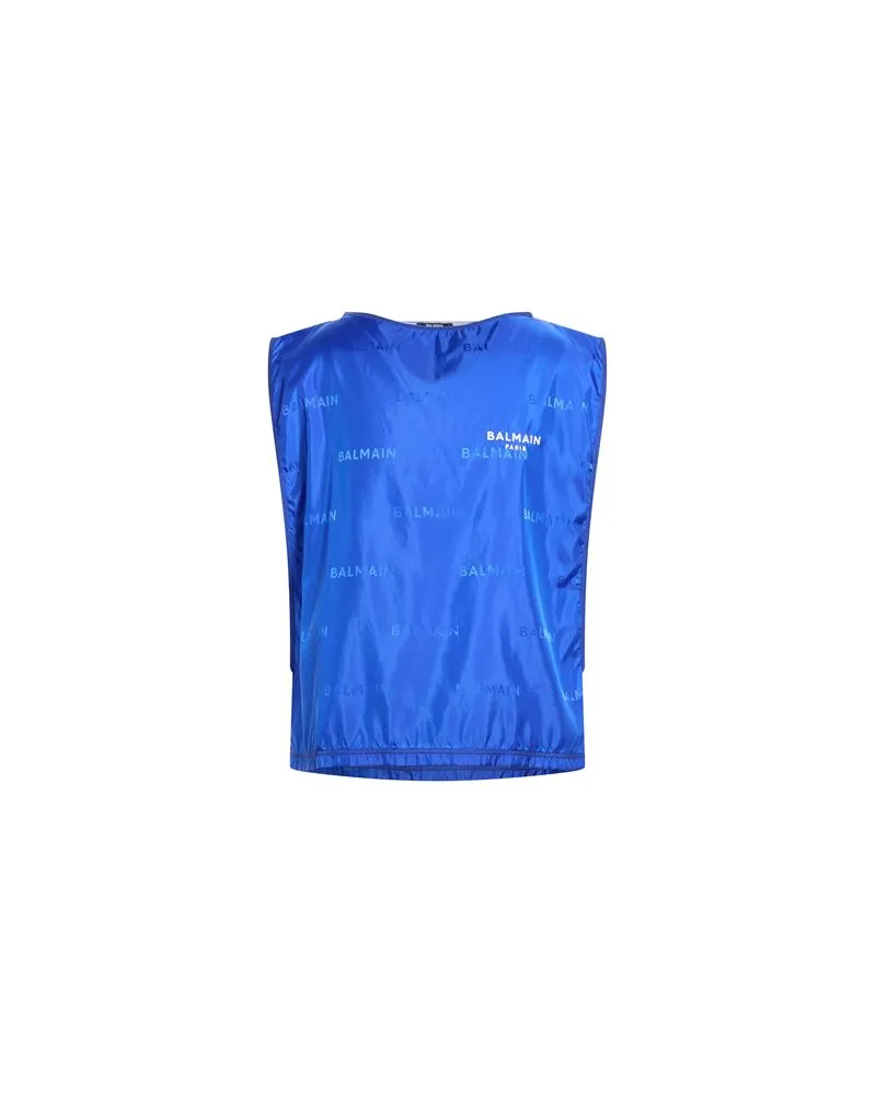 Balmain TOPS - T-shirtsauf YOOX.COM Blau